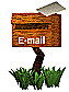 Old wooden mailbox, how quaint...