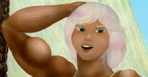 Feel my muscles!